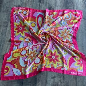 Juicy couture multipurpose scarf 36x36